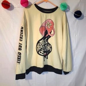 Letter Shoppe pullover sweater
